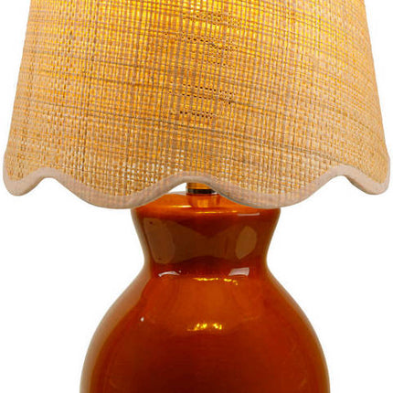 Reann Cottage Tan Table Lamp Home Decor > Lighting > Lamp > Table Lamps TriadCommerceInc
