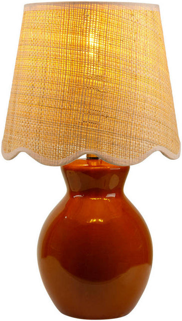 Reann Cottage Tan Table Lamp Home Decor > Lighting > Lamp > Table Lamps TriadCommerceInc