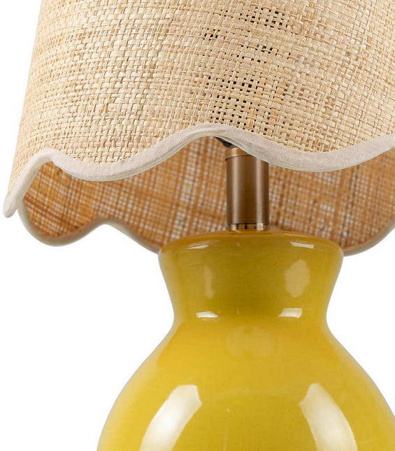 Reann Cottage Yellow Table Lamp Home Decor > Lighting > Lamp > Table Lamps TriadCommerceInc