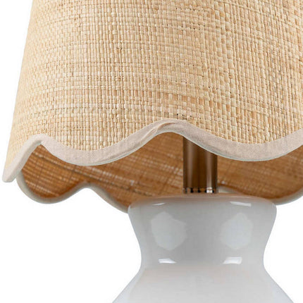 Reann Cottage White Table Lamp Home Decor > Lighting > Lamp > Table Lamps TriadCommerceInc