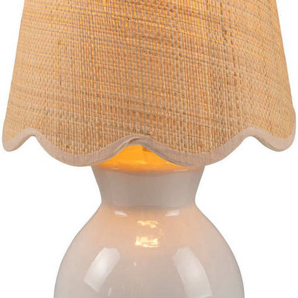 Reann Cottage White Table Lamp Home Decor > Lighting > Lamp > Table Lamps TriadCommerceInc