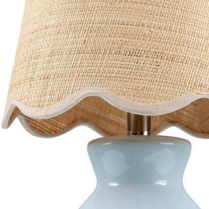 Reann Cottage Blue Table Lamp Home Decor > Lighting > Lamp > Table Lamps TriadCommerceInc