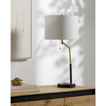 Lizza Traditional Black Table Lamp Home Decor > Lighting > Lamp > Table Lamps TriadCommerceInc