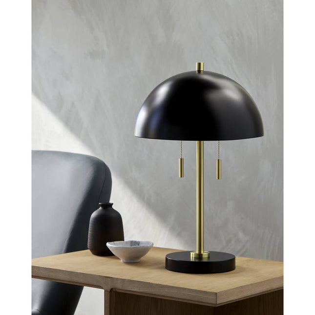 Anjel Global Black Table Lamp Home Decor > Lighting > Lamp > Table Lamps TriadCommerceInc