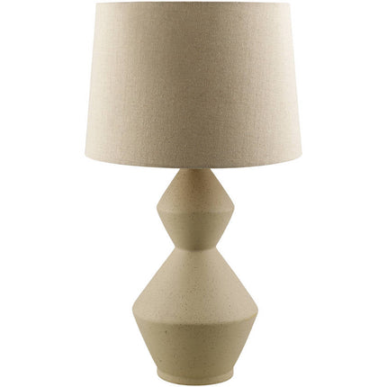 Laycee Global Beige Table Lamp Home Decor > Lighting > Lamp > Table Lamps TriadCommerceInc 28"H x 16"W x 16"D