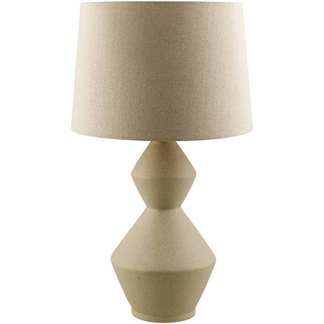Laycee Global Beige Table Lamp Home Decor > Lighting > Lamp > Table Lamps TriadCommerceInc 28"H x 16"W x 16"D