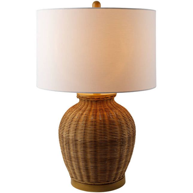 Rainie Cottage Beige Table Lamp Lighting TriadCommerceInc