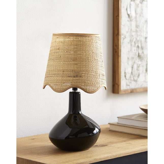 Eiman Rustic Black Table Lamp Home Decor > Lighting > Lamp > Table Lamps TriadCommerceInc