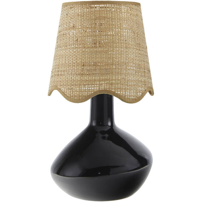 Eiman Rustic Black Table Lamp Home Decor > Lighting > Lamp > Table Lamps TriadCommerceInc 15"H x 9"W x 9"D