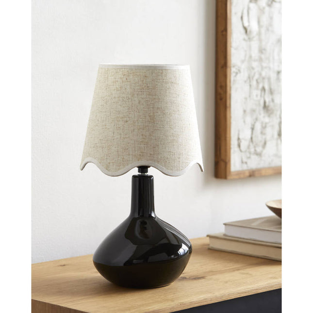 Eiman Rustic Black/Wheat Table Lamp Home Decor > Lighting > Lamp > Table Lamps TriadCommerceInc