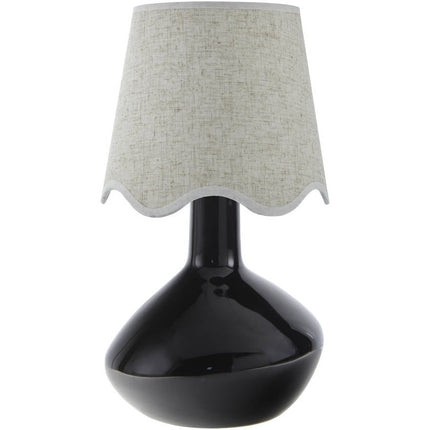 Eiman Rustic Black/Wheat Table Lamp Home Decor > Lighting > Lamp > Table Lamps TriadCommerceInc 15"H x 9"W x 9"D