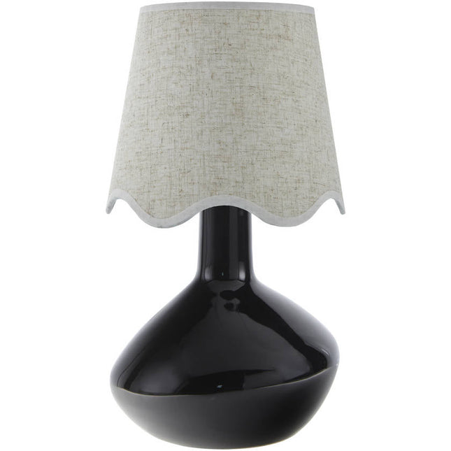 Eiman Rustic Black/Wheat Table Lamp Home Decor > Lighting > Lamp > Table Lamps TriadCommerceInc 15"H x 9"W x 9"D