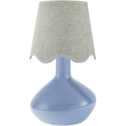 Eiman Rustic Blue/Wheat Table Lamp Home Decor > Lighting > Lamp > Table Lamps TriadCommerceInc 15"H x 9"W x 9"D
