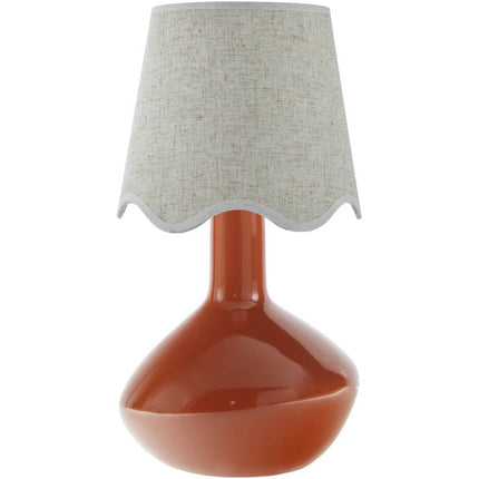 Eiman Rustic Red/Wheat Table Lamp Home Decor > Lighting > Lamp > Table Lamps TriadCommerceInc 15"H x 9"W x 9"D