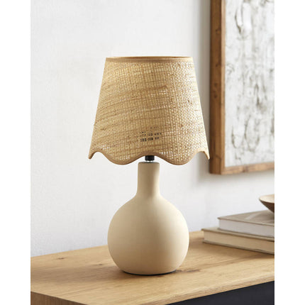Rondy Rustic Cream Table Lamp Home Decor > Lighting > Lamp > Table Lamps TriadCommerceInc