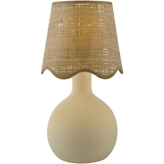 Rondy Rustic Cream Table Lamp Home Decor > Lighting > Lamp > Table Lamps TriadCommerceInc