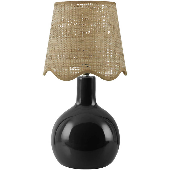 Rondy Rustic Black Table Lamp Lighting TriadCommerceInc 15"H x 9"W x 9"D