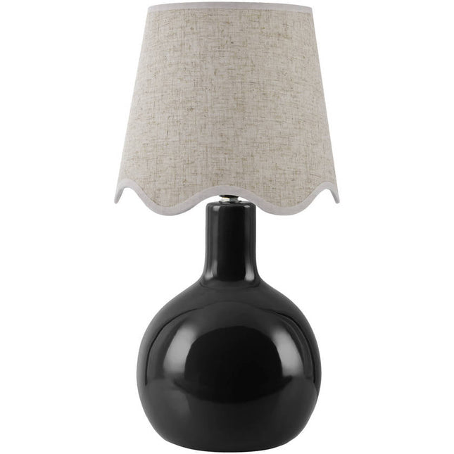 Rondy Rustic Black/Wheat Table Lamp Home Decor > Lighting > Lamp > Table Lamps TriadCommerceInc 15"H x 9"W x 9"D