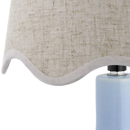 Rondy Rustic Blue/Wheat Table Lamp Home Decor > Lighting > Lamp > Table Lamps TriadCommerceInc