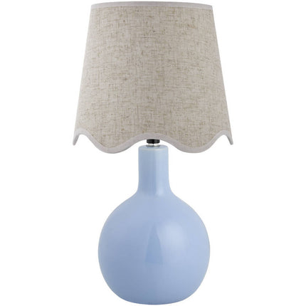 Rondy Rustic Blue/Wheat Table Lamp Home Decor > Lighting > Lamp > Table Lamps TriadCommerceInc 15"H x 9"W x 9"D