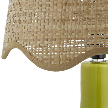 Rondy Rustic Green Table Lamp Home Decor > Lighting > Lamp > Table Lamps TriadCommerceInc