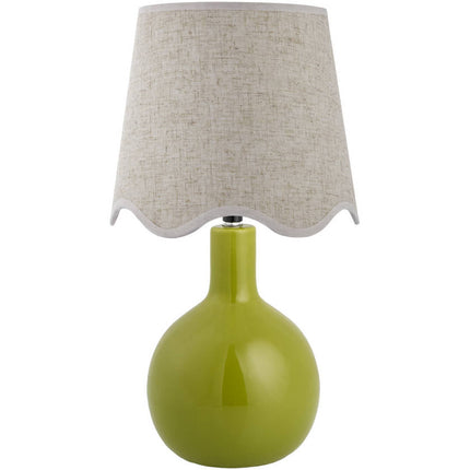 Rondy Rustic Green/Wheat Table Lamp Home Decor > Lighting > Lamp > Table Lamps TriadCommerceInc 15"H x 9"W x 9"D