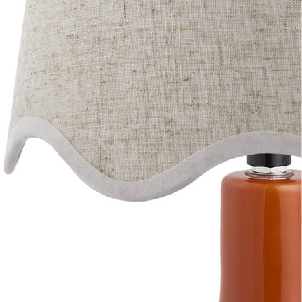 Rondy Rustic Red/Wheat Table Lamp Lighting TriadCommerceInc