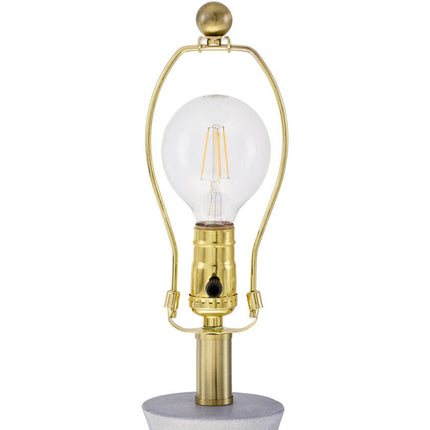 Ginny Traditional Blue Table Lamp Lighting TriadCommerceInc
