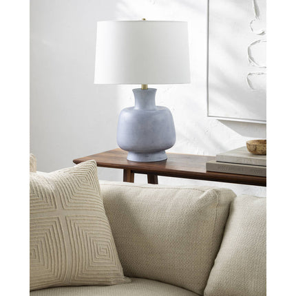 Ginny Traditional Blue Table Lamp Lighting TriadCommerceInc