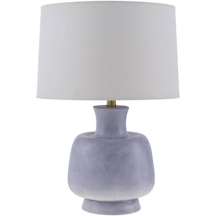 Ginny Traditional Blue Table Lamp Lighting TriadCommerceInc 22"H x 15"W x 15"D