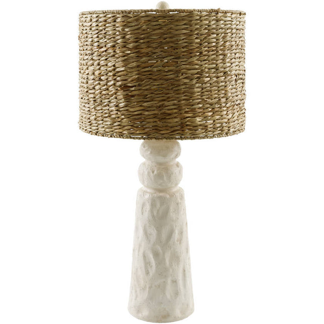 Corryn Cottage White Table Lamp Home Decor > Lighting > Lamp > Table Lamps TriadCommerceInc 29"H x 15"W x 15"D
