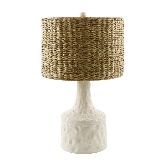 Lillia Cottage White Table Lamp Home Decor > Lighting > Lamp > Table Lamps TriadCommerceInc 25"H x 15"W x 15"D