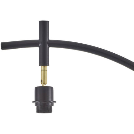 Renny Traditional Black/Beige Floor Lamp Home Decor > Lighting > Lamp > Floor Lamps TriadCommerceInc