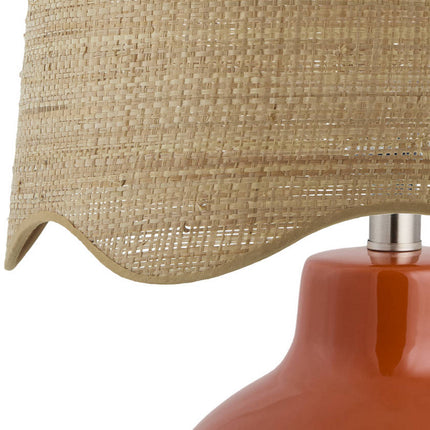 Tereza Rustic Red Table Lamp Home Decor > Lighting > Lamp > Table Lamps TriadCommerceInc