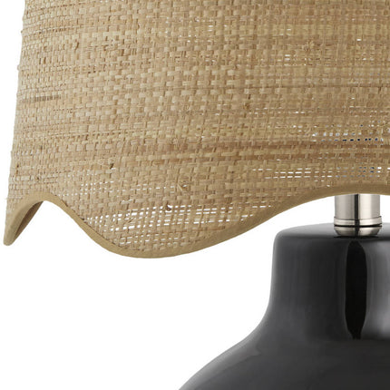 Tereza Rustic Black Table Lamp Home Decor > Lighting > Lamp > Table Lamps TriadCommerceInc
