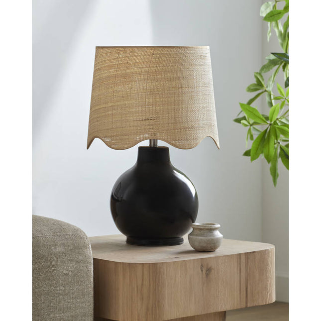 Tereza Rustic Black Table Lamp Home Decor > Lighting > Lamp > Table Lamps TriadCommerceInc