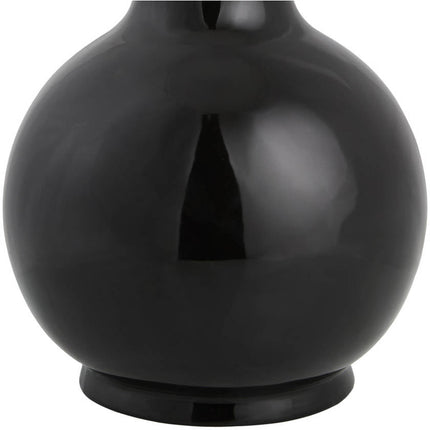 Tereza Rustic Black/White Table Lamp Lighting TriadCommerceInc