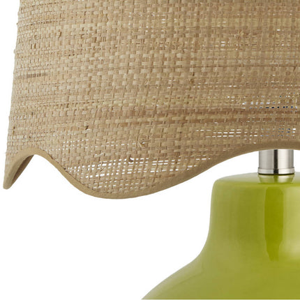 Tereza Rustic Green Table Lamp Home Decor > Lighting > Lamp > Table Lamps TriadCommerceInc
