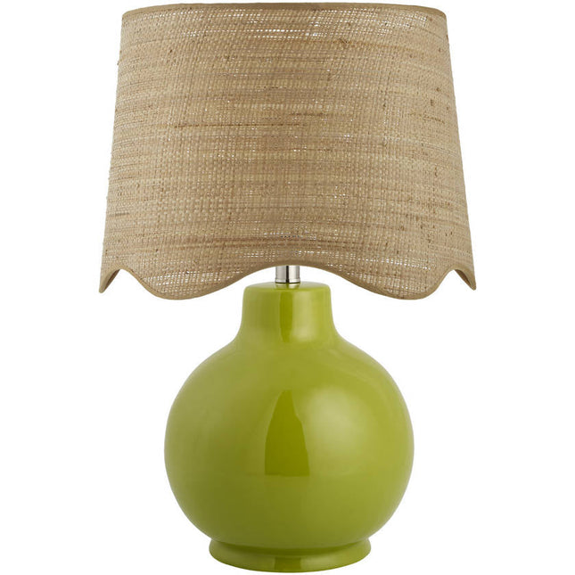 Tereza Rustic Green Table Lamp Home Decor > Lighting > Lamp > Table Lamps TriadCommerceInc 22"H x 15"W x 15"D