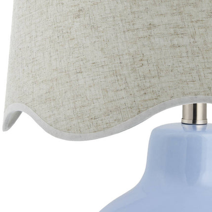 Tereza Rustic Blue/Wheat Table Lamp Home Decor > Lighting > Lamp > Table Lamps TriadCommerceInc