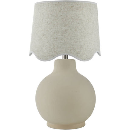Tereza Rustic Cream/Wheat Table Lamp Home Decor > Lighting > Lamp > Table Lamps TriadCommerceInc 22"H x 15"W x 15"D