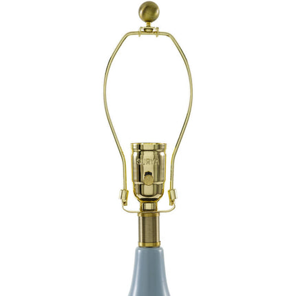 Katerine Cottage Bright Blue Table Lamp Home Decor > Lighting > Lamp > Table Lamps TriadCommerceInc