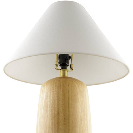 Tarik Traditional Beige Table Lamp Lighting TriadCommerceInc
