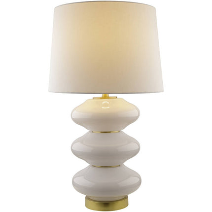 Shauri Traditional White Table Lamp Home Decor > Lighting > Lamp > Table Lamps TriadCommerceInc