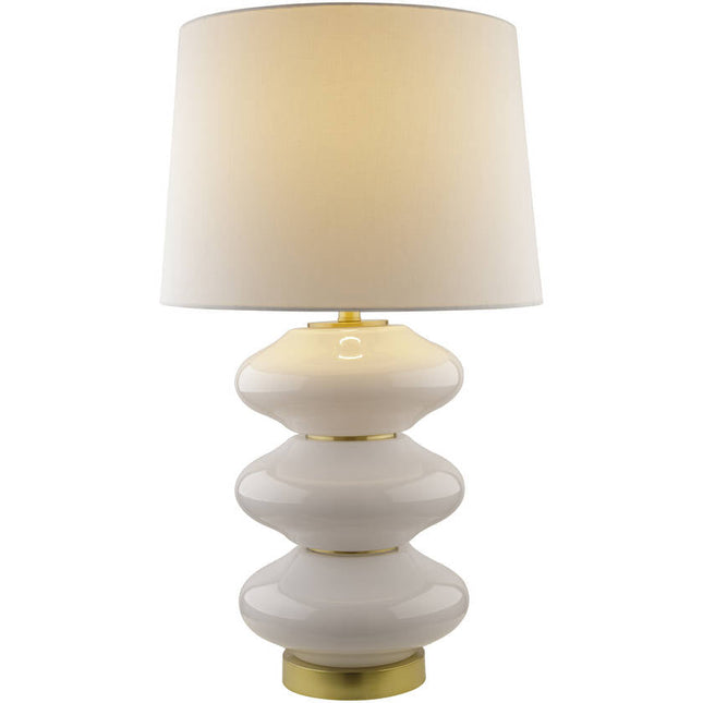 Shauri Traditional White Table Lamp Home Decor > Lighting > Lamp > Table Lamps TriadCommerceInc