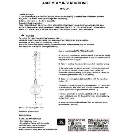Kasia Pendant Light Lighting TriadCommerceInc