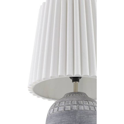 Jon Modern Light Gray Table Lamp Home Decor > Lighting > Lamp > Table Lamps TriadCommerceInc