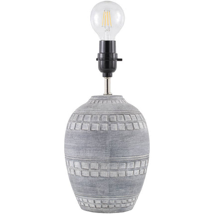 Jon Modern Light Gray Table Lamp Home Decor > Lighting > Lamp > Table Lamps TriadCommerceInc