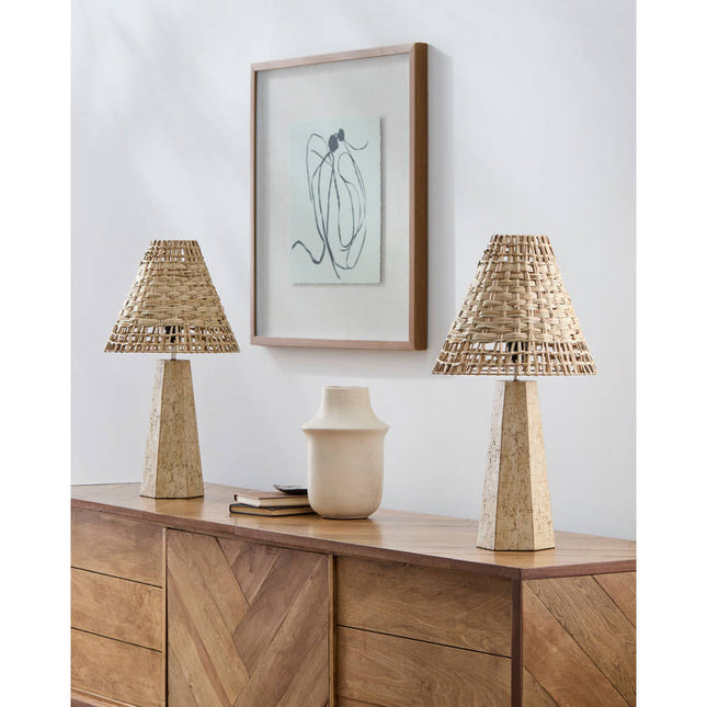 Durand Modern Lighrt Gray/Brown Table Lamp Home Decor > Lighting > Lamp > Table Lamps TriadCommerceInc