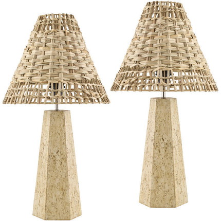 Durand Modern Lighrt Gray/Brown Table Lamp Home Decor > Lighting > Lamp > Table Lamps TriadCommerceInc 21"H x 5"W x 5"D